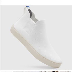 Rothy’s Chelsea Bright White Size 7 Bootie/Sneaker